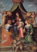 Andrea del Sarto Christ of Kisalin-s wedding France oil painting artist